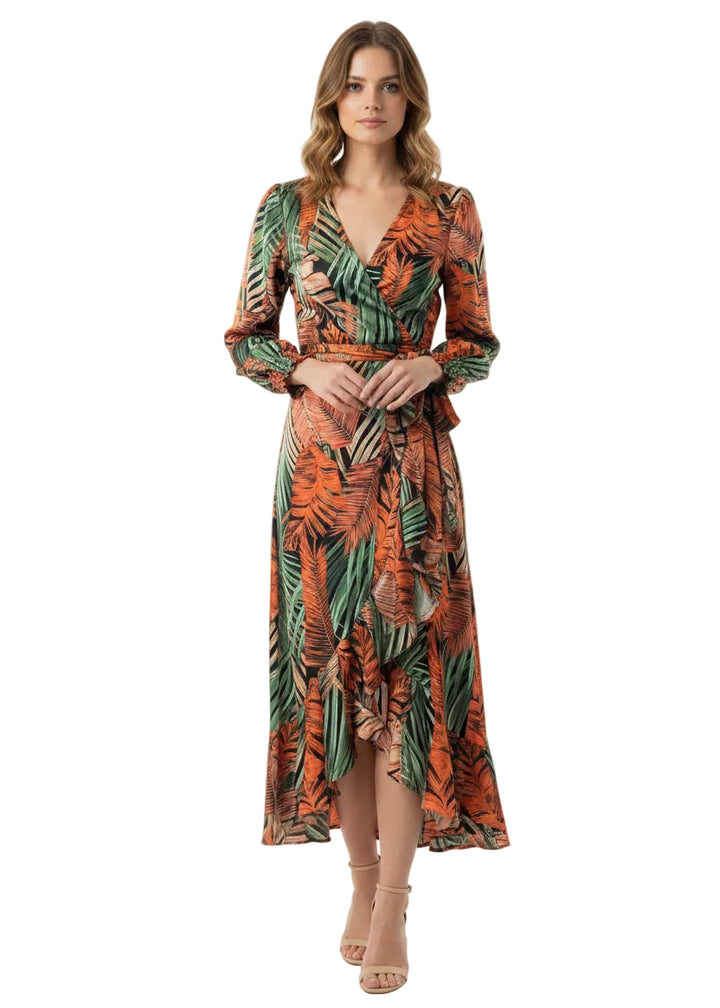 JUNGLE WRAP DRESS BY SAMBARA