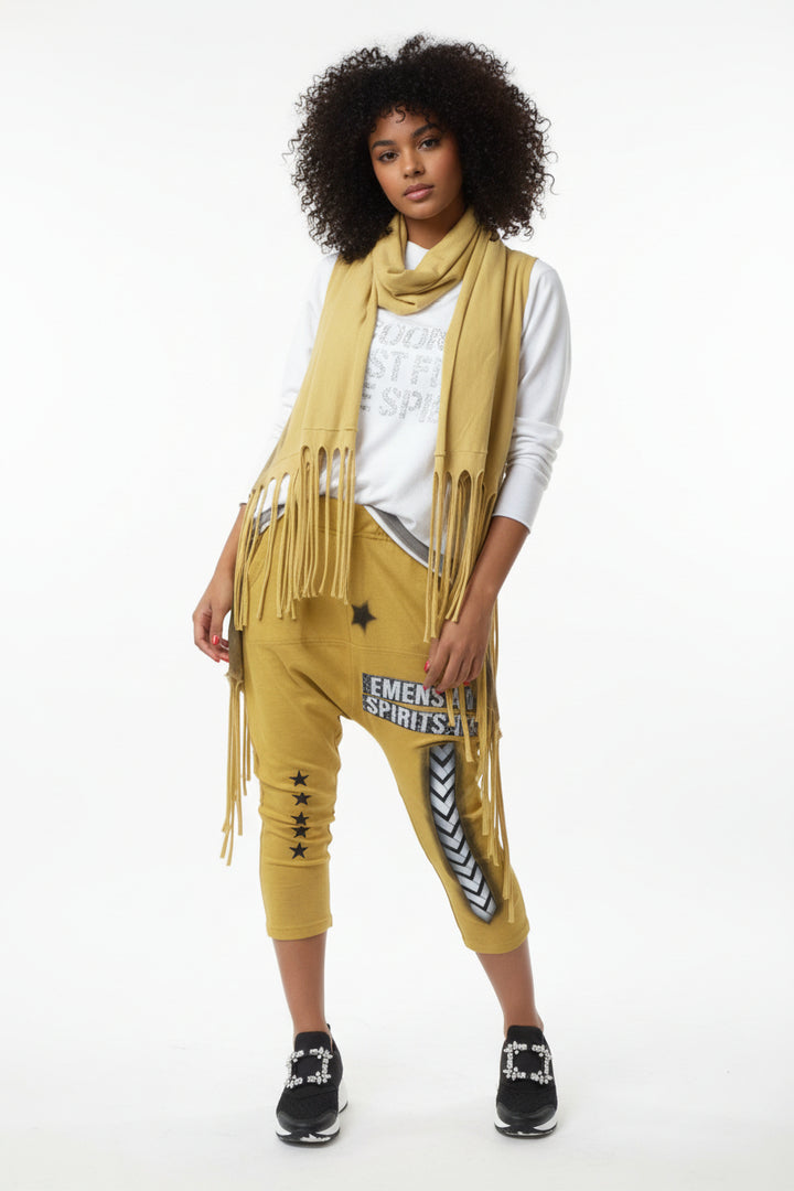 FRINGE PANTS BY ANGELA