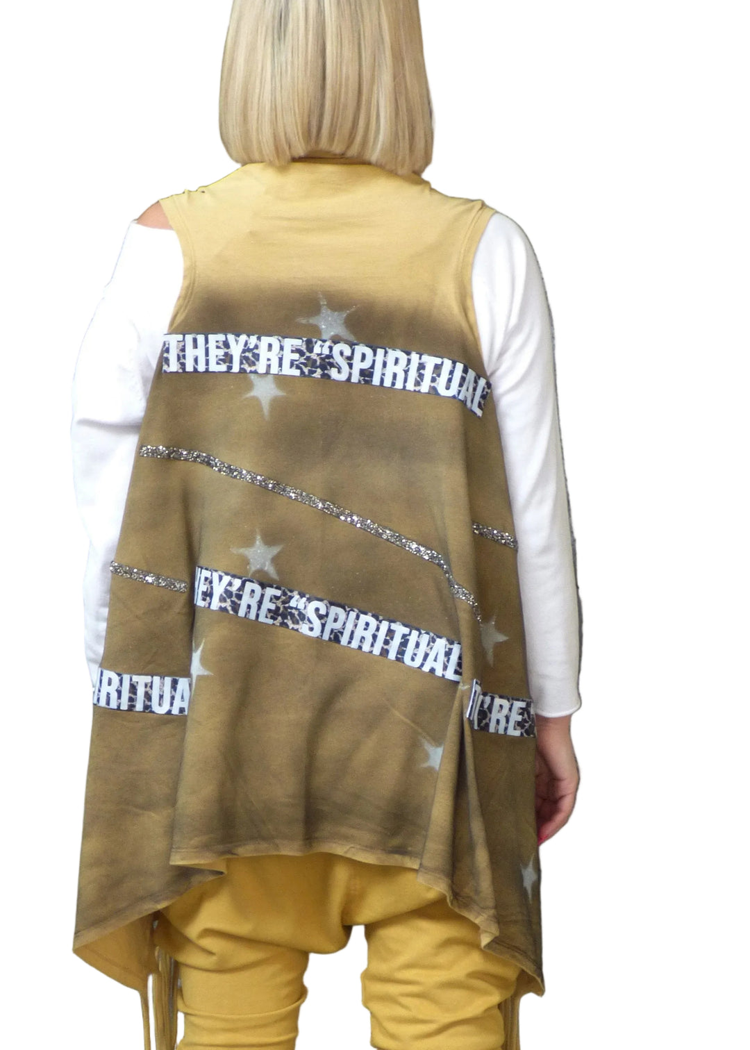 FRINGE VEST BY ANGELA